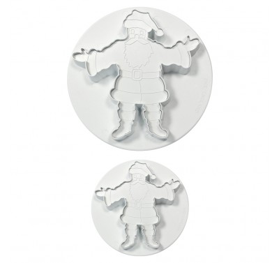 PME Father Christmas with embossing set/2