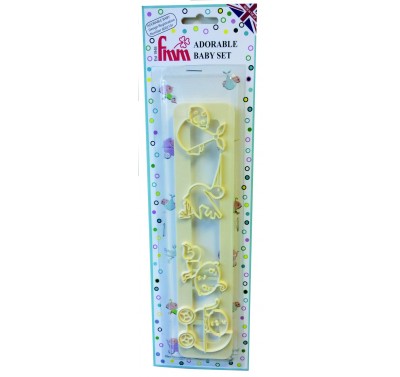 FMM Adorable Baby Cutter set/4