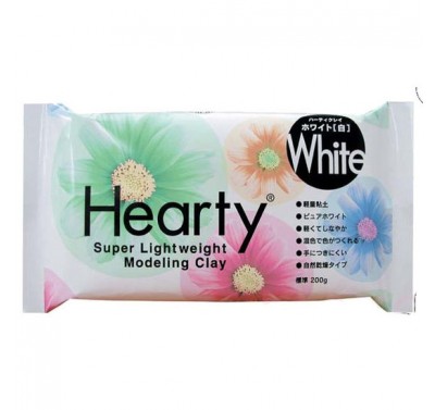 Hearty Modelling Clay - White - 200gr