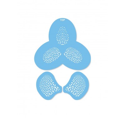 JEM Orchid Dots - Stencil Set of 3