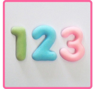 Katy Sue Designs Mat Domed Numbers