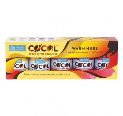 SK Professional COCOL Cocoa Butter Colouring - Warm Hues