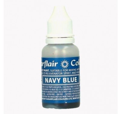 Sugarflair Edible Droplet Paint Navy Blue - 14ml
