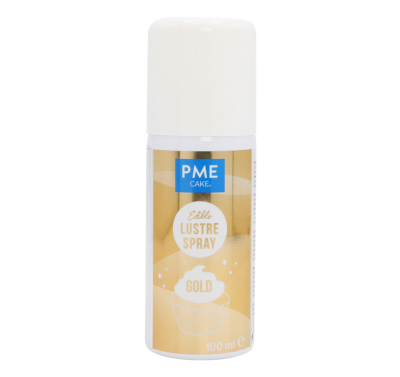 PME Edible Lustre Spray Gold - Nieuw zonder E171