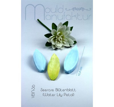 Mould Manufaktur Seerose Blütenblatt - Waterlily - Lotus