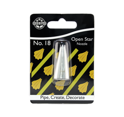 JEM Open Star Nozzle No.18