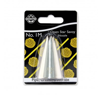 JEM Small Open Star Savoy Nozzle 1M