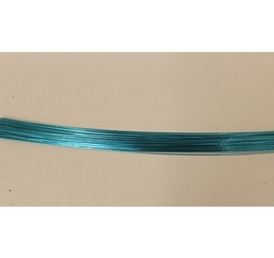 Flower wire Metallic Turquoise 20g