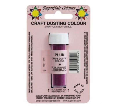 Sugarflair Craft Dusting Colour Non-Edible - Plum