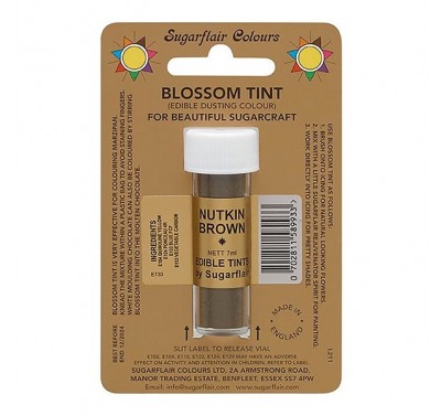 Sugarflair Blossom Tint Edible Dusting Colour - Nutkin Brown