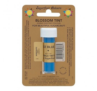 Sugarflair Blossom Tint Edible Dusting Colour - Ice Blue
