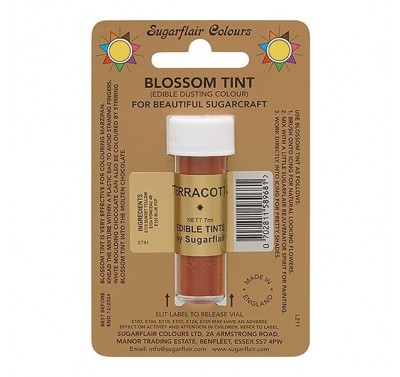 Sugarflair Blossom Tint Edible Dusting Colour - Terracotta 