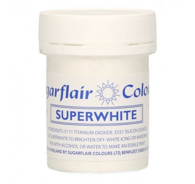 Sugarflair Superwhite Icing Whitener - 20g