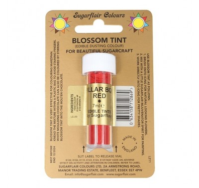 Sugarflair Blossom Tint Edible Dusting Colour - Pillar Box Red