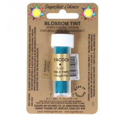 Sugarflair Blossom Tint Edible Dusting Colour - Peacock