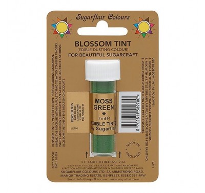 Sugarflair Blossom Tint Edible Dusting Colour - Moss Green