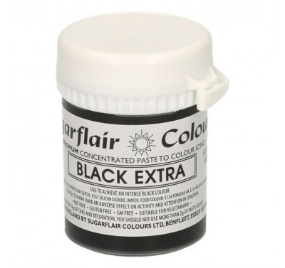 Sugarflair - Max Concentrate Paste Colour BLACK EXTRA  42g