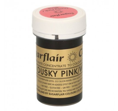 Sugarflair Spectral Paste Colour Dusky Pink/Wine