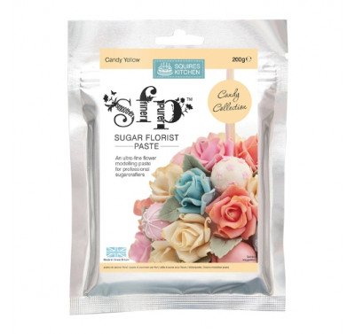 SK SFP Sugar Florist Paste Candy Yellow 200g