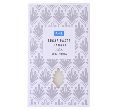 PME Sugar Paste Fondant - White 250g