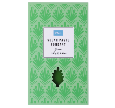 PME Sugar Paste Fondant - Green 250g