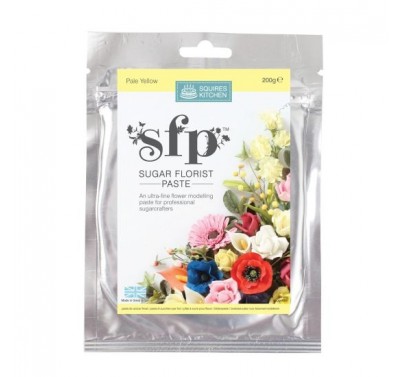 SU01A001-06, SFP, sugarflowerpaste, yellow, squires, sugarflowers, suikerbloemen, gumpaste, lichtgeel, geel, bloempasta, bloemenpasta