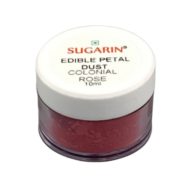 Sugarin Edible Petal Dust - Colonial Rose - 10ml