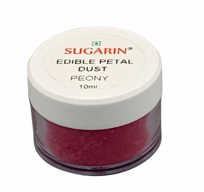 Sugarin Edible Petal Dust - Peony Pink - 10ml
