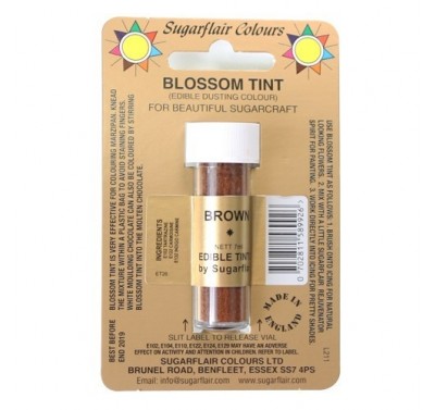 Sugarflair Blossom Tint Edible Dusting Colour - Brown
