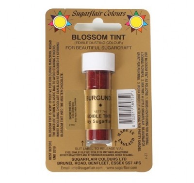 Sugarflair Blossom Tint Edible Dusting Colour - Burgundy 
