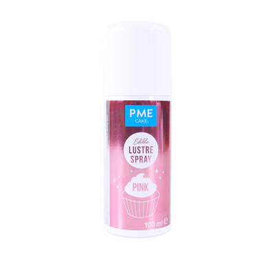 PME Edible Lustre Spray Pink 100ml - zonder E171