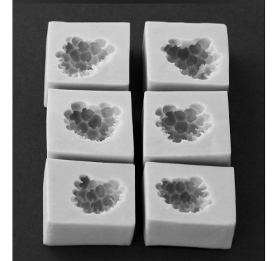 Blackberry Fruit Mold Botanically Correct Set (Medium)