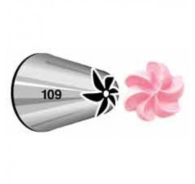 Wilton Decorating Tip #109 Drop Flower 