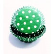 pme, foil, folie, baking, cups, green, groen, cupcakes, stippen, polka, dots, muffin