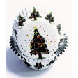 PME, decorative, foil, baking, cases, caisse, christmas, tree, kerstboom, bakvorm, baking, cups, kerst, muffin, BC763