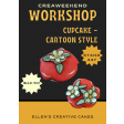 workshop, cartoon, cupcake, modelleerpasta, versieren, decoreren, rolfondant