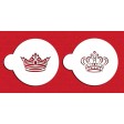 kroon, crown, tiara, prince, princess, king, queen, stencil, koningsdag, kronen, prins, prinses, koning, koningin, designer, stencils, C586, royal, koninklijk, koningshuis