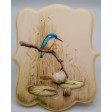 kingfisher, plakkaat, plaque
