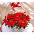 patchwork, cutters, poinsettia, holly, ivy, kerstster, kerstmis, christmas, hulst, hedera
