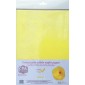 CDA Edible Wafer Paper Translucent - pk6 - dun - Yellow