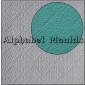 Alphabet Moulds - Diamond Mat - Impression Mat