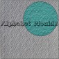 Alphabet Moulds - Bouquet Mat