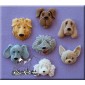 Alphabet Moulds - Dogs Heads
