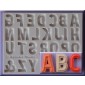 Alphabet Moulds - Bevelled Font