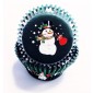 PME Decorative Foil Baking Cases - Fun Snowman