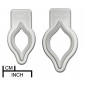 DPM Clematis petal cutter set of two