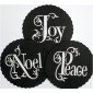 Designer Stencils Joy, Noel and Peace Cookie Set