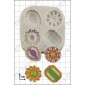 FPC Jewelled Brooches Silicone Mould