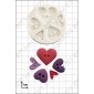 FPC Heart Buttons Silicone Mould
