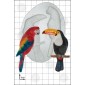 FPC Parrot & Toucan Silicone Mould